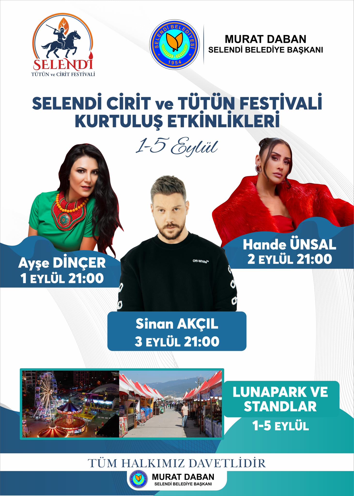 Mani̇sa Selendi̇’deki̇ Festi̇valde Yok Yok