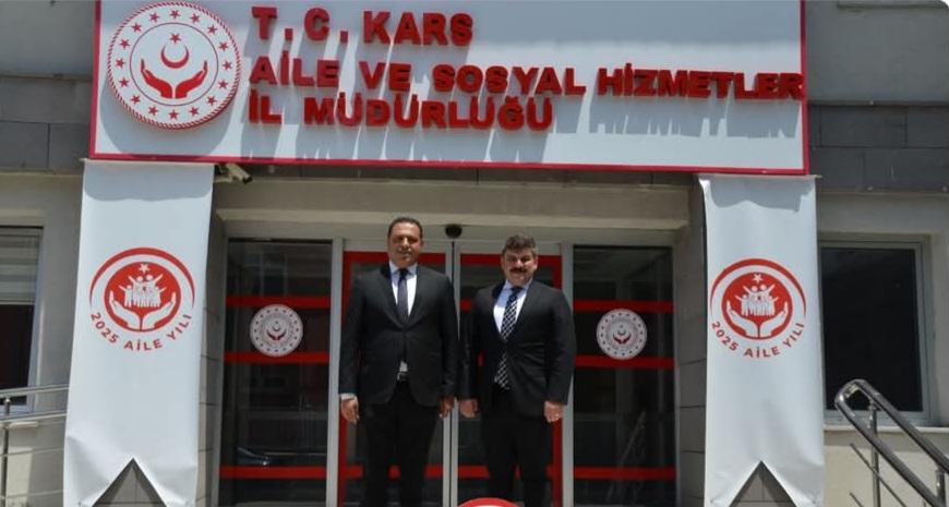 M.Enes Çıkrık’tan Müftülük ve Sosyal Hizmetler Müdürlüğüne Veda Ziyareti
