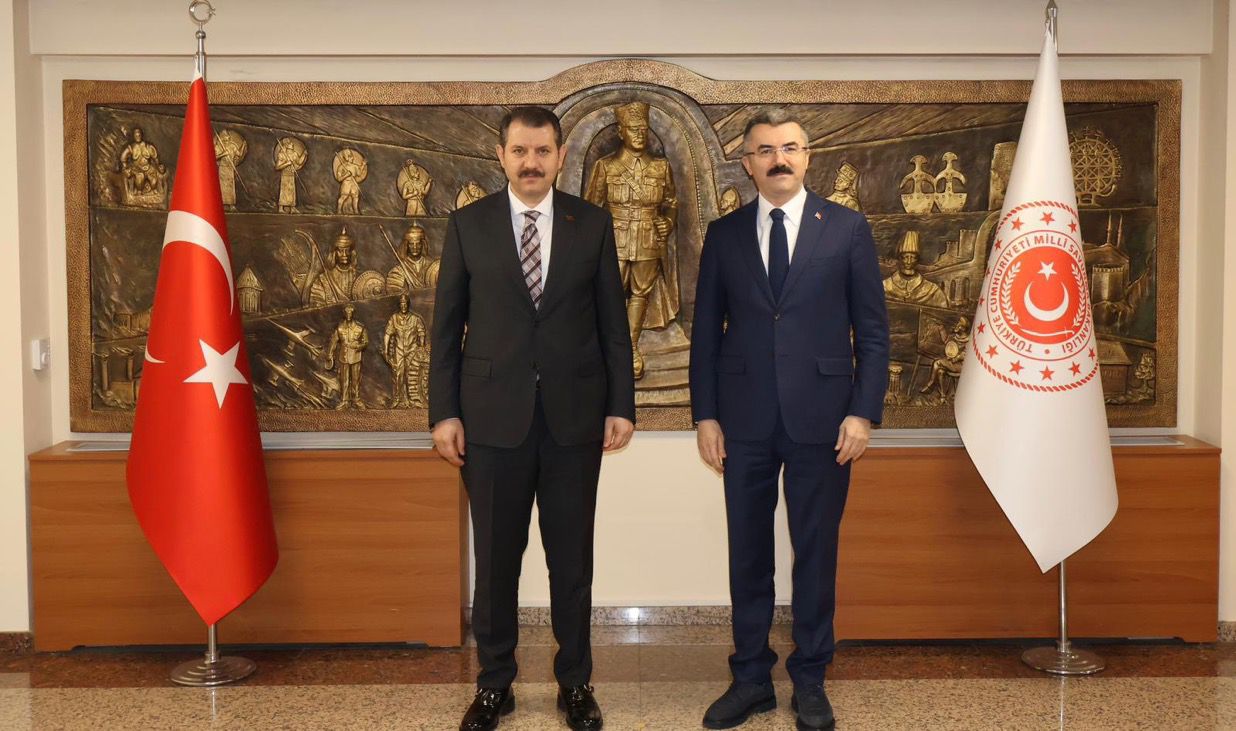 MGK Genel Sekreteri Okay Memiş’ten Milli Savunma Bakanlığı’na Ziyaret