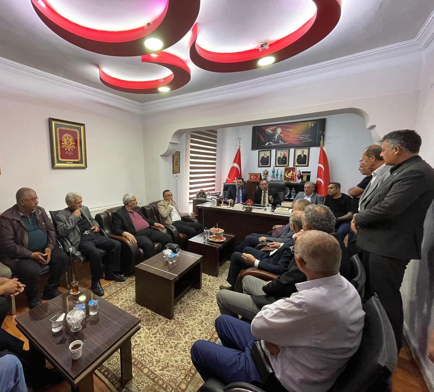 MHP Kars İl Başkanlığı’nda Bayramlaşma Programı Düzenlendi