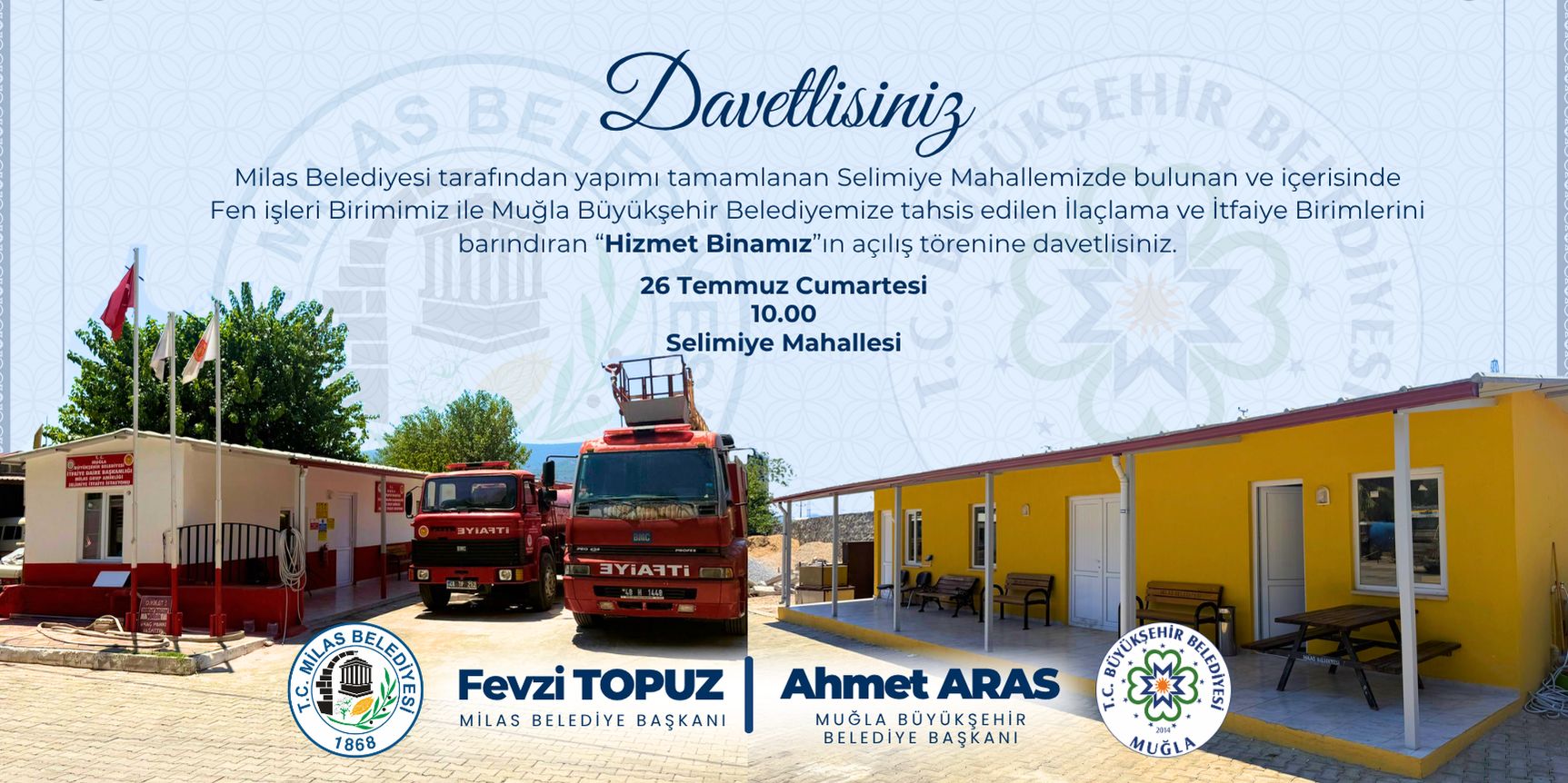Milas Belediyesi’nden Selimiye’ye Yeni Hizmet Binası: Açılış Töreni 26 Temmuz’da