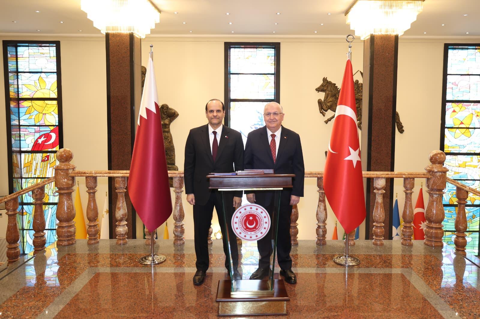 Milli Savunma Bakanı Yaşar Güler, Katarlı Mevkidaşı Al Sani ile Görüştü