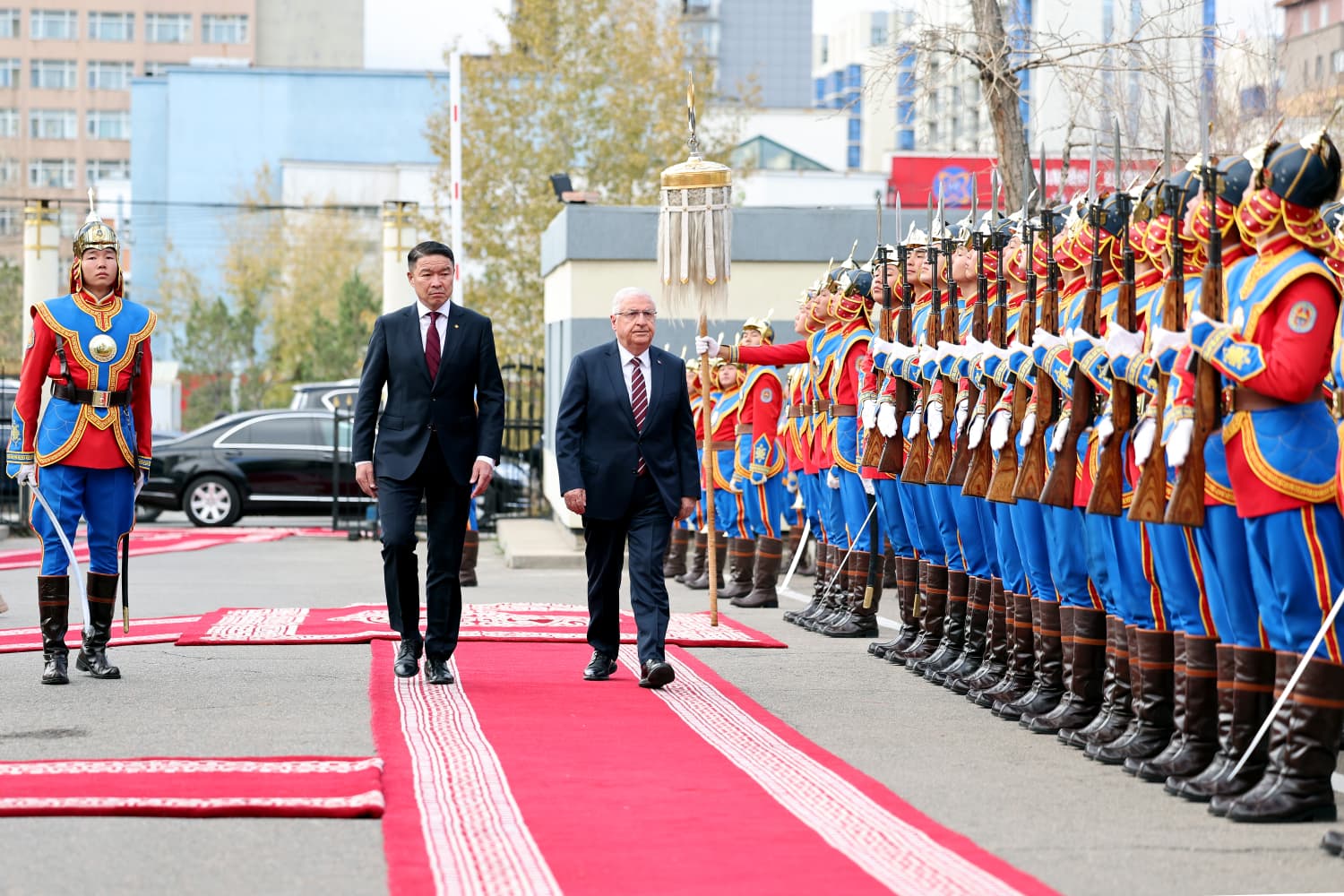 Milli Savunma Bakanı Yaşar Güler, Moğolistan’da Resmi Temaslarda Bulundu