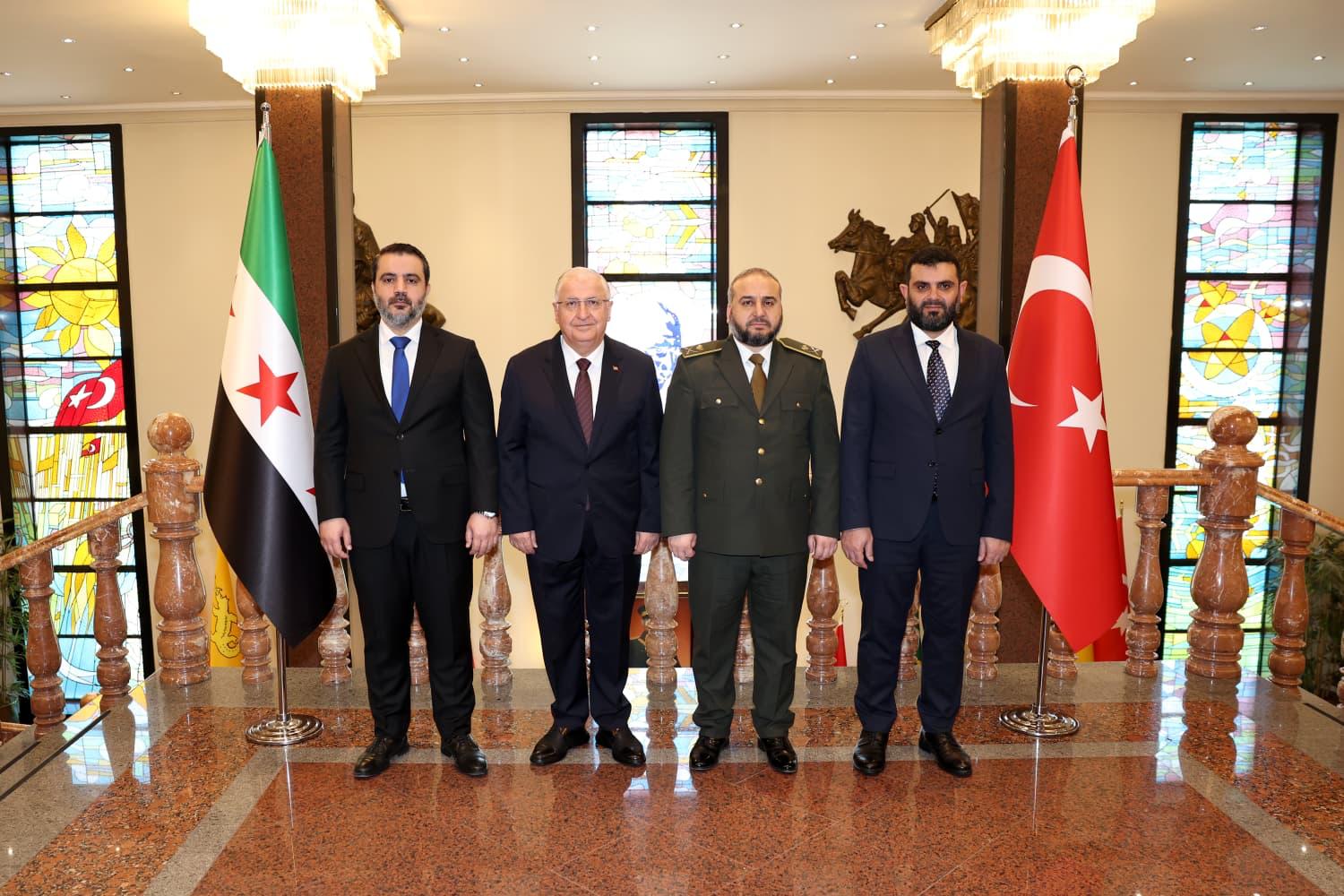 Milli Savunma Bakanı Yaşar Güler, Suriye Yetkilileriyle İstişarede Bulundu