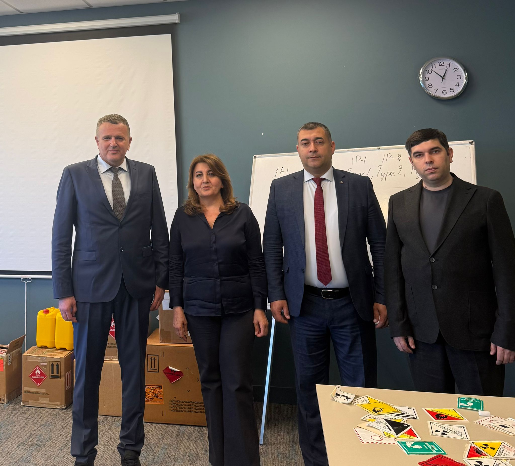 Murat ÖZÇELİK; AZERBAYCAN’DA TEHLİKELİ MADDE TAŞIMACILIĞI EĞİTİM VE TEMASLARINDA BULUNDU