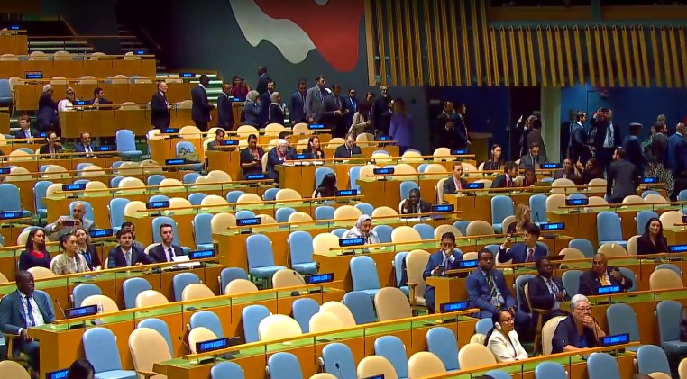 Netanyahu, BM Genel Kurulu’nda Protesto Edildi