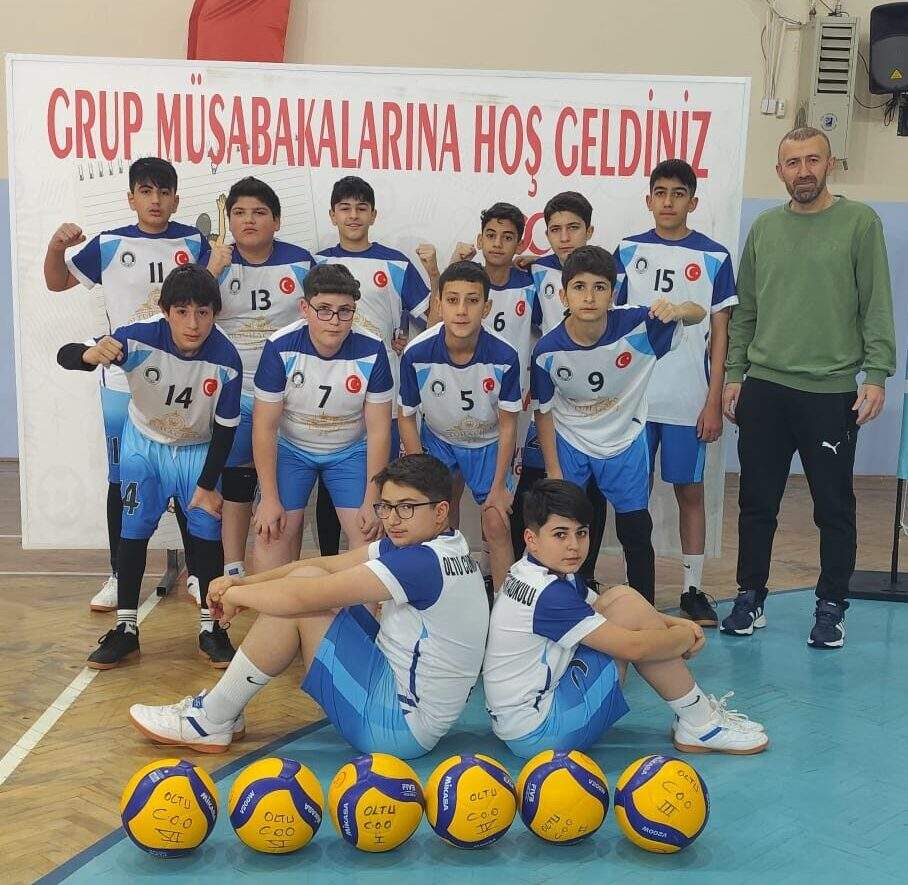 Oltulu Voleybolcular Türkiye Yarı Finallerine Yükseldi