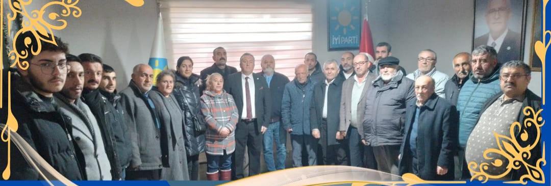 Ömer Baran Yeşilbağ’a İYİ Parti Kars Merkez İlçe’den Tam Destek