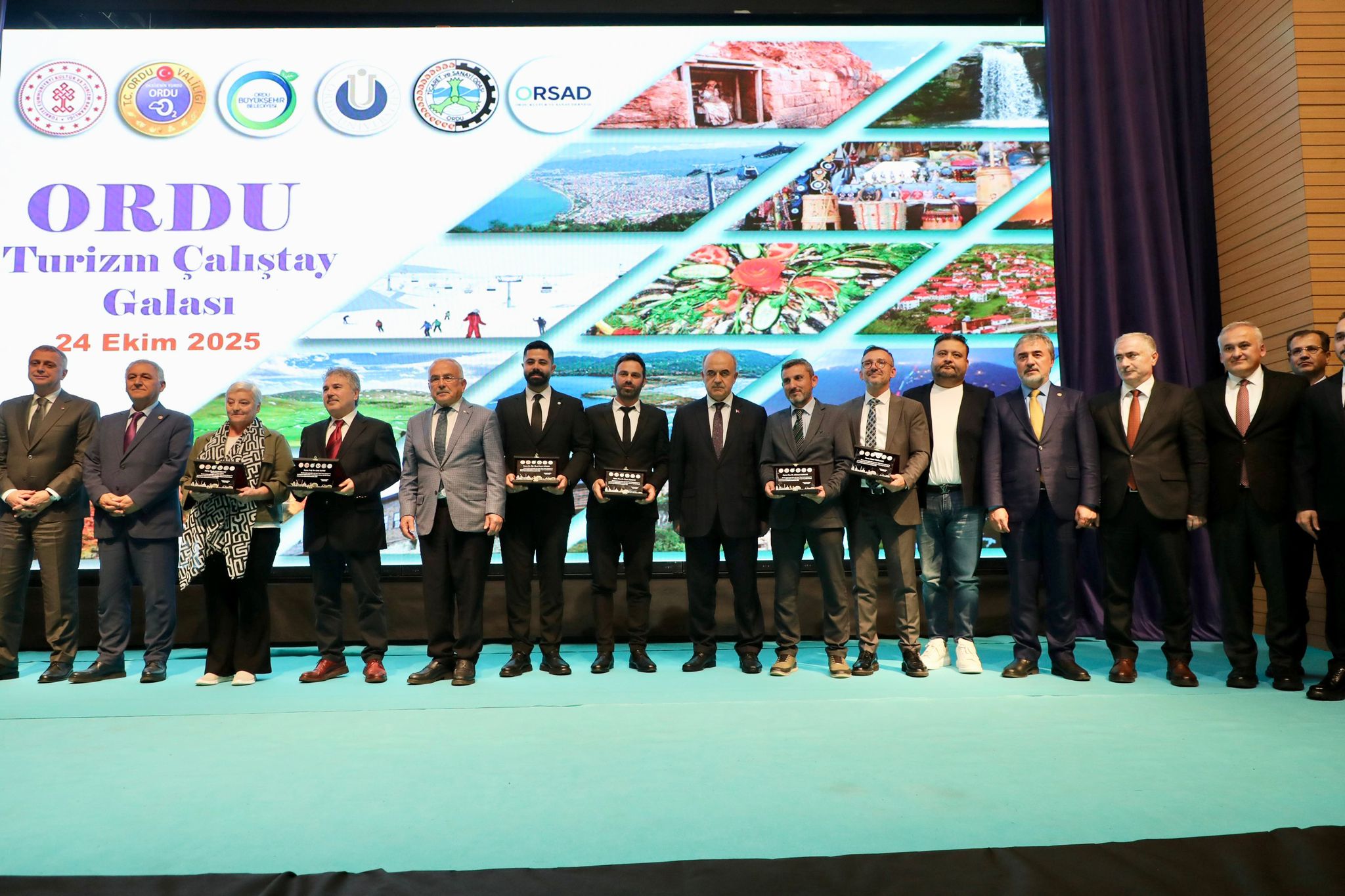 Ordu Turizm Çalıştayı’nın Galası Gerçekleştirildi