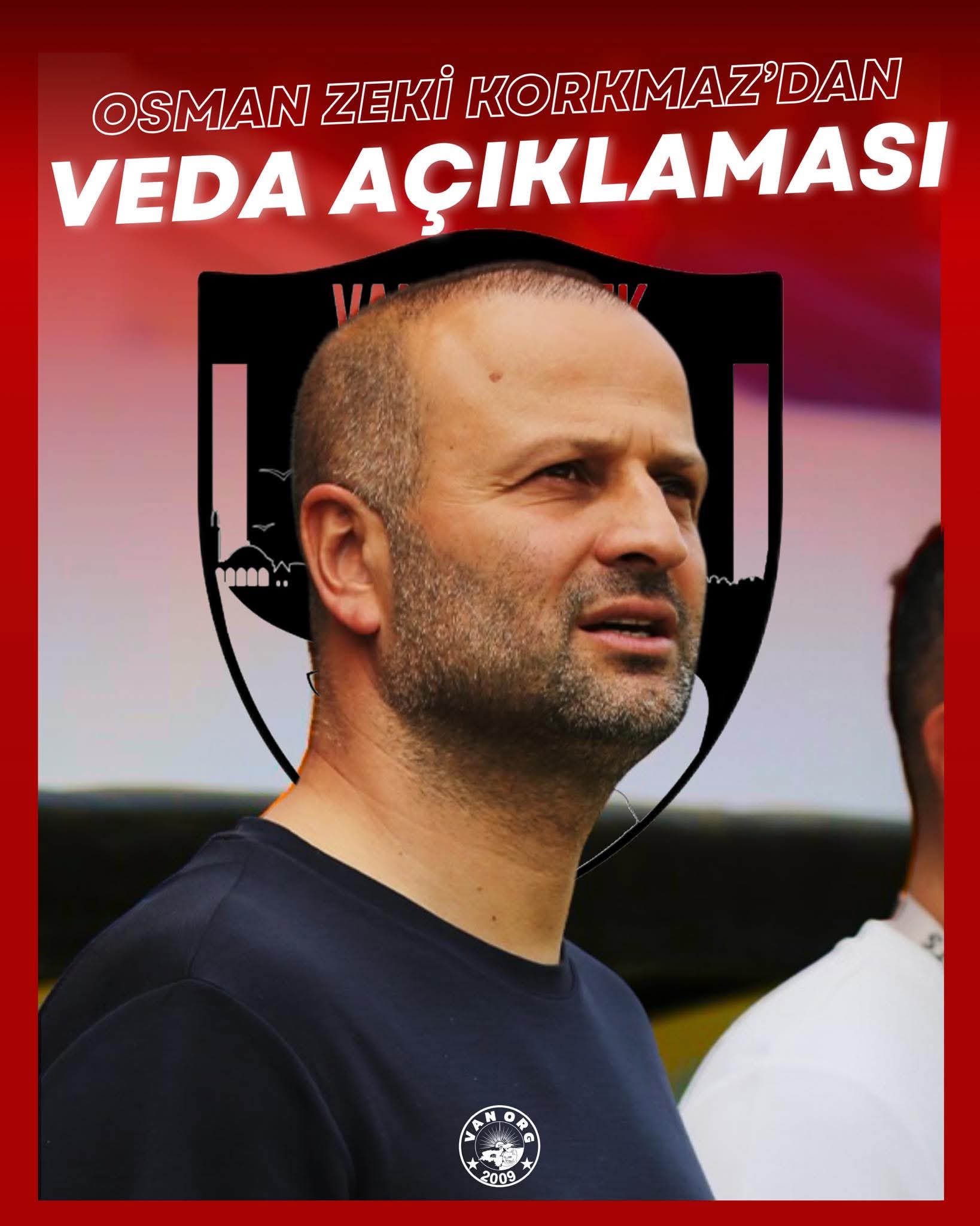 Osman Zeki Korkmaz Vanspor FK’ya Veda Etti