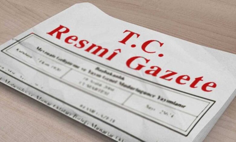Resmi Gazete’de Atama Kararları