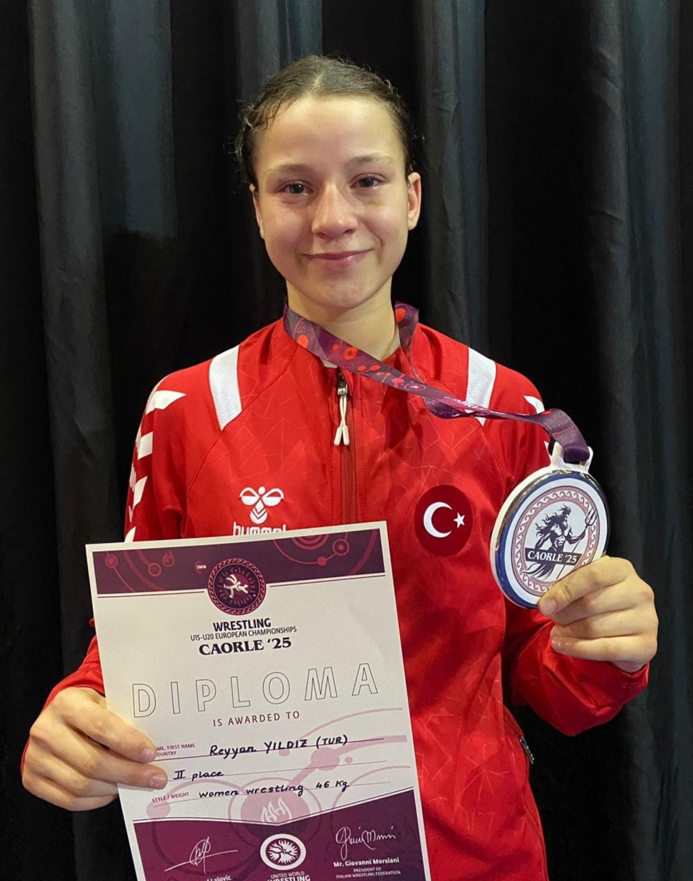 Reyyan Yıldız Avrupa Şampiyonası’nda Gümüş Madalya Kazandı