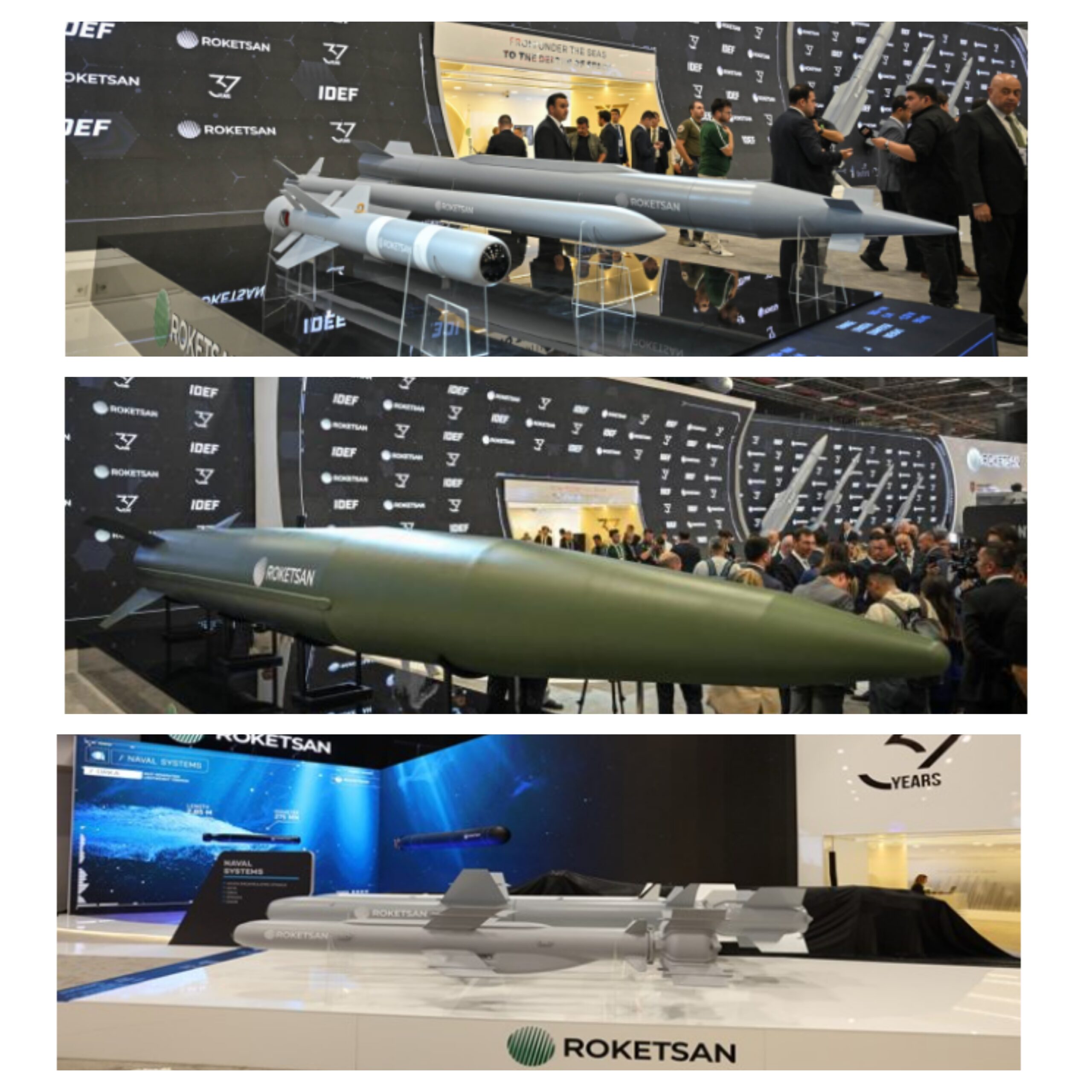 Roketsan, IDEF 2025’te 6 Yeni Yerli ve Milli Savunma Sistemini Tanıttı