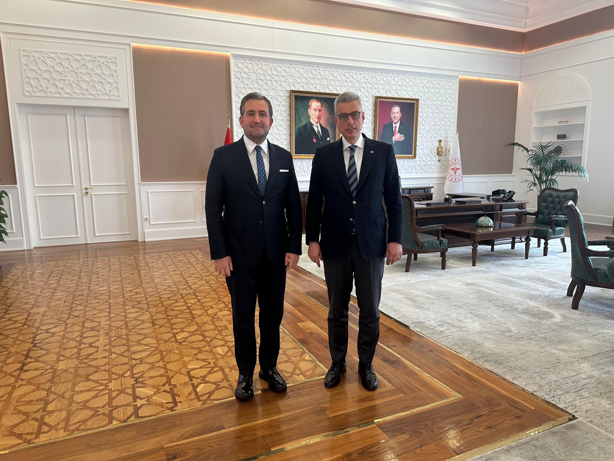 Sağlık Bakanı Memişoğlu’ndan Yeni Atanan Genel Müdürlere Kabul