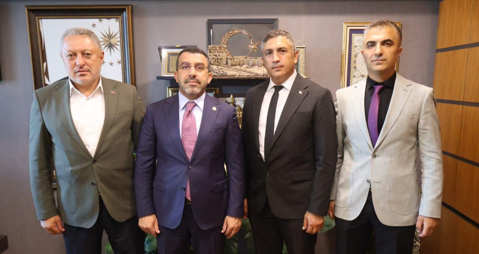 Sağlık-Sen Heyetinden AK Parti Kars Milletvekili Adem Çalkın’a Ziyaret
