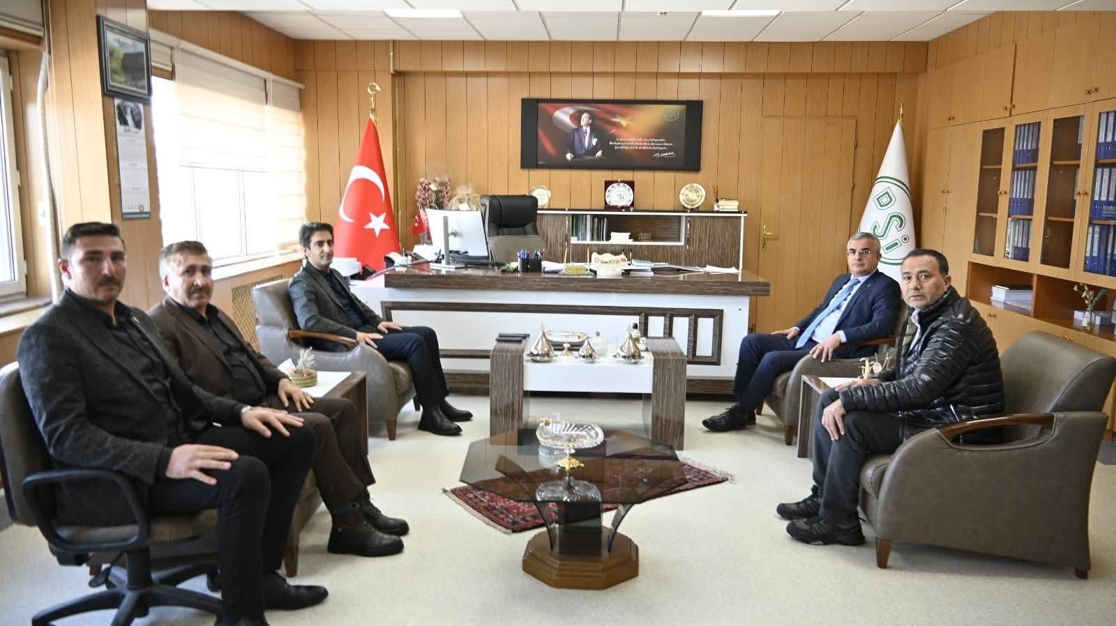 Sarıkamış Heyetinden Kars DSİ 24. Bölge Müdürlüğü’ne Ziyaret