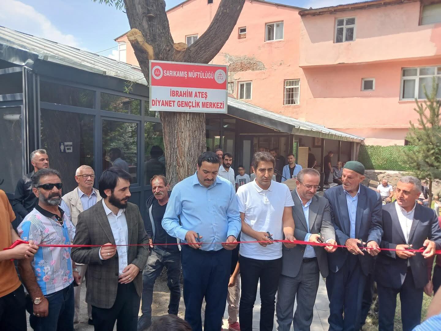 Sarıkamış’ta İbrahim Ateş Diyanet Gençlik Merkezi Açıldı