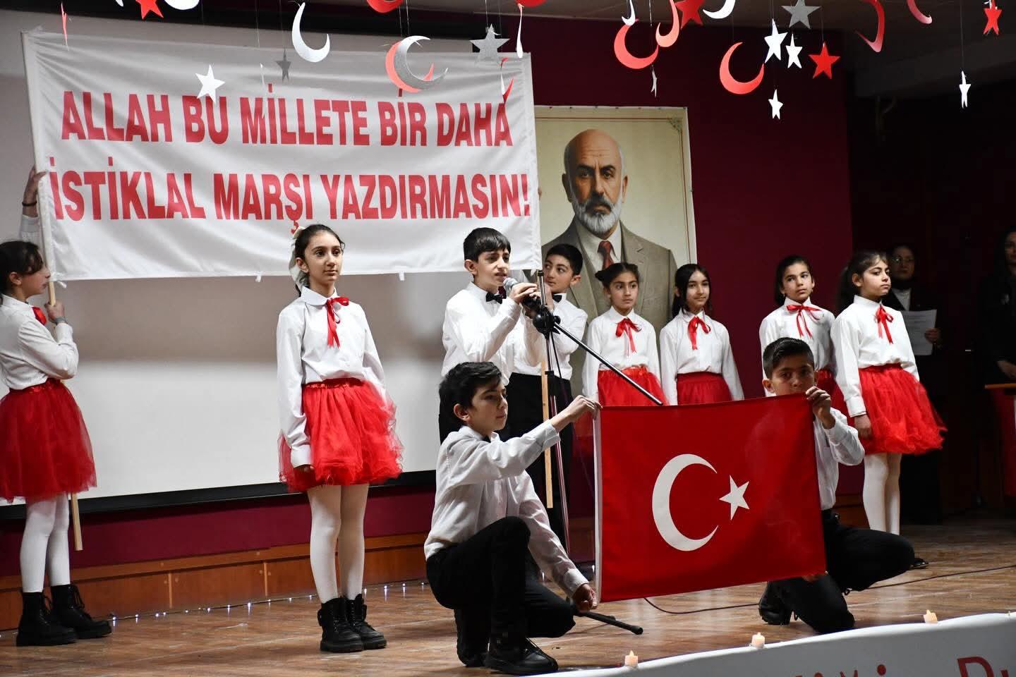 Sarıkamış’ta İstiklal Marşı’nın Kabulünün 105. Yılı Anlamlı Programla Kutlandı