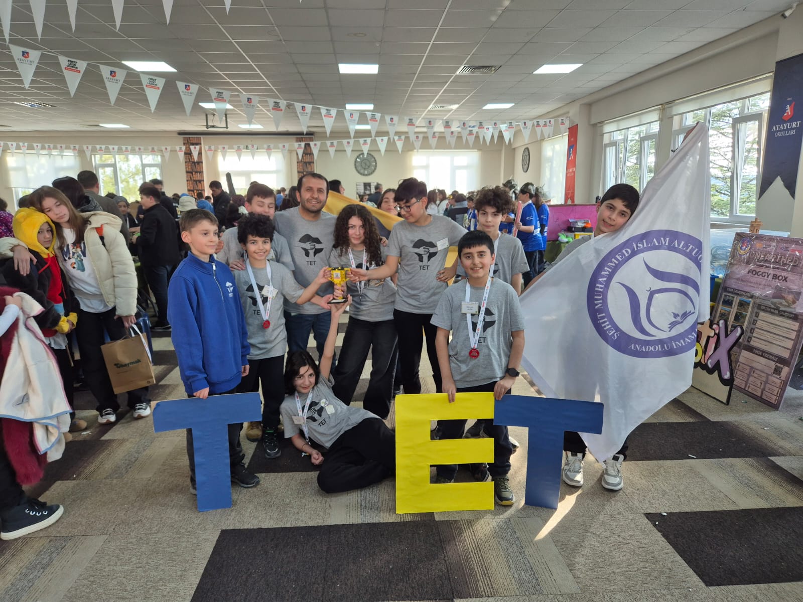 Şehit Muhammed İslam Altuğ AİHL Robot Takımı TET Bölge Birincisi Oldu