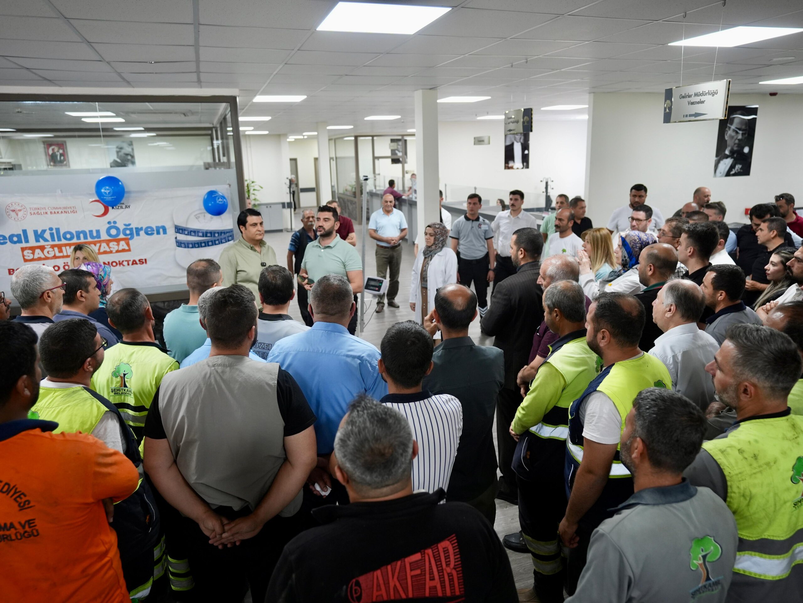 Şehitkamil’de Personellere Yönelik Kilo-Boy Taraması
