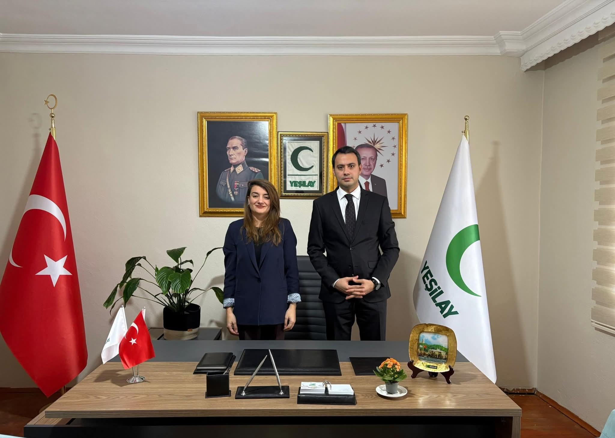 Selim Kaymakamı Semiz’den Yeşilay’a Anlamlı Ziyaret: Bağımlılıkla Mücadele Masaya Yatırıldı