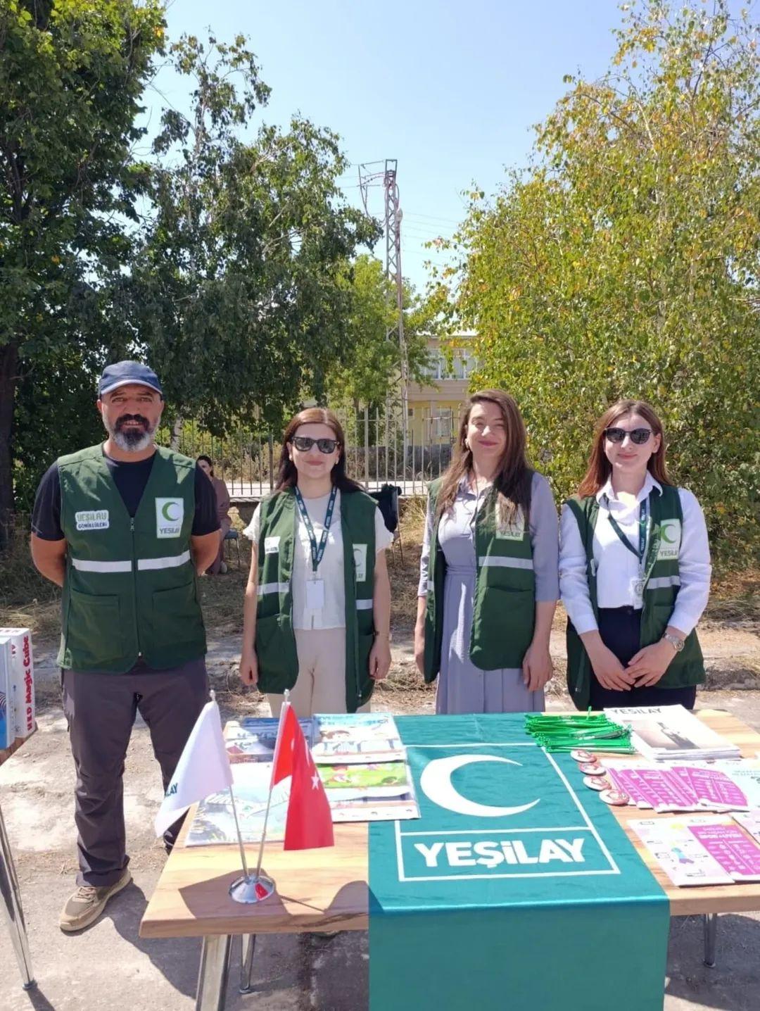 Selim’de Düzenlenen Yaz Kursu Şenliğine Kars Yeşilay Şubesi de Katıldı
