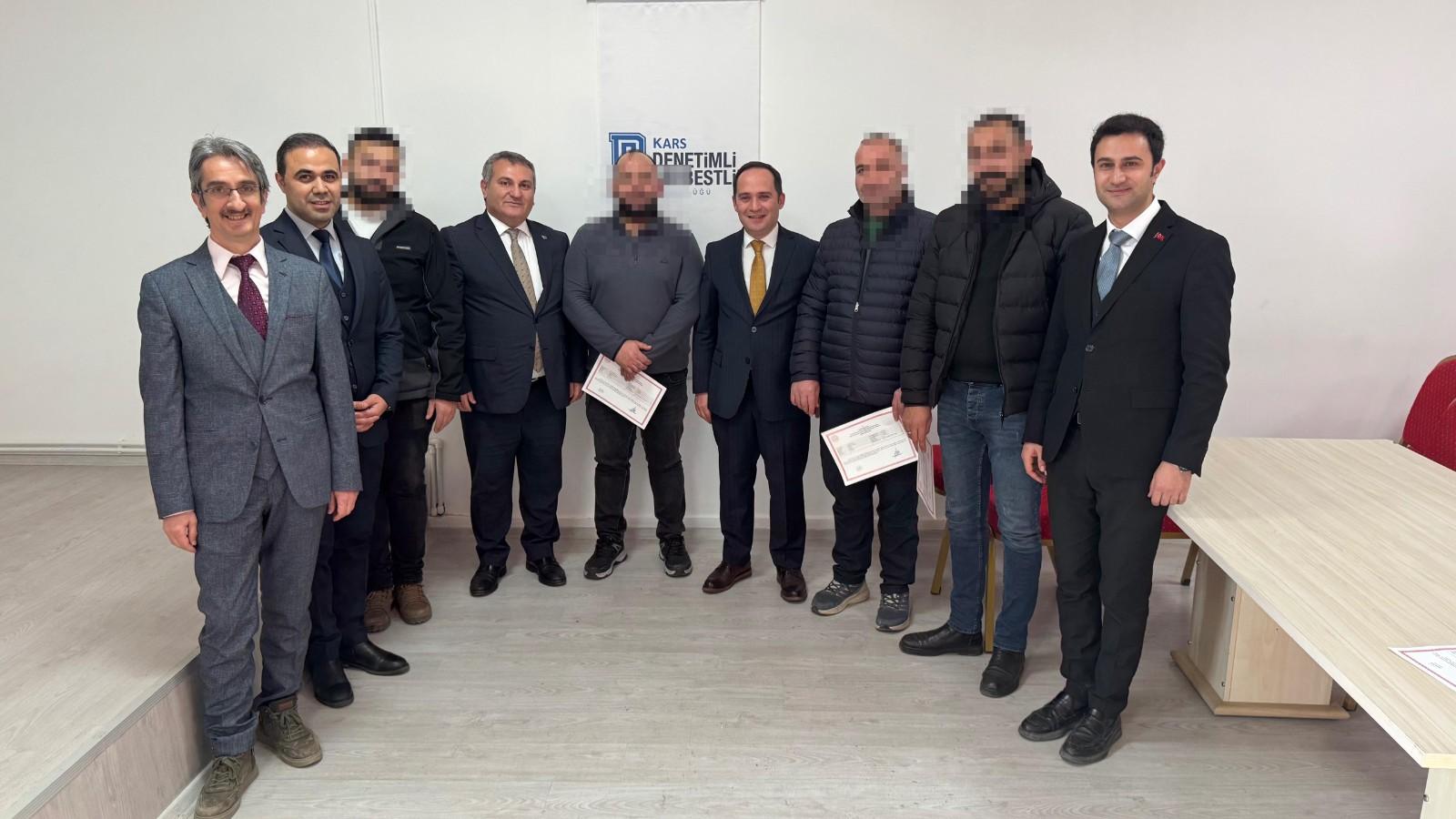 SERKA Destekli Eğitimle Yükümlüler Sertifikalarını Aldı