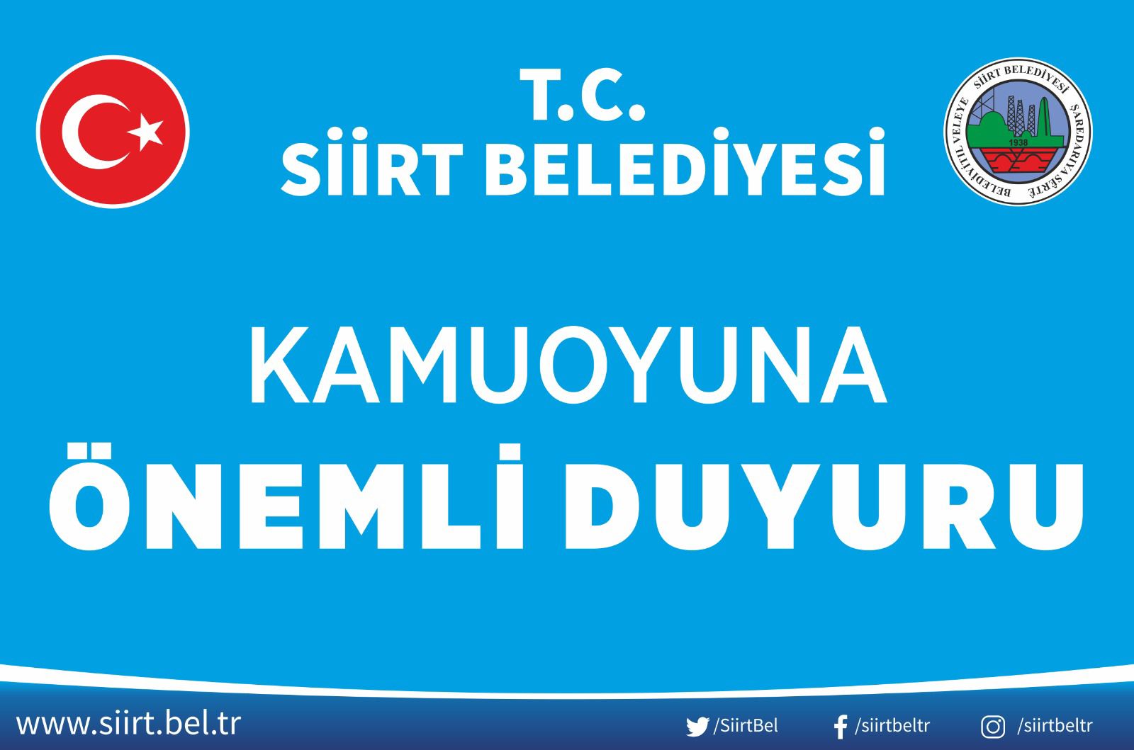 Siirt Belediyesi’nden Su Tasarrufu Çağrısı: Amaç Dışı Kullanıma Yasal İşlem Geliyor