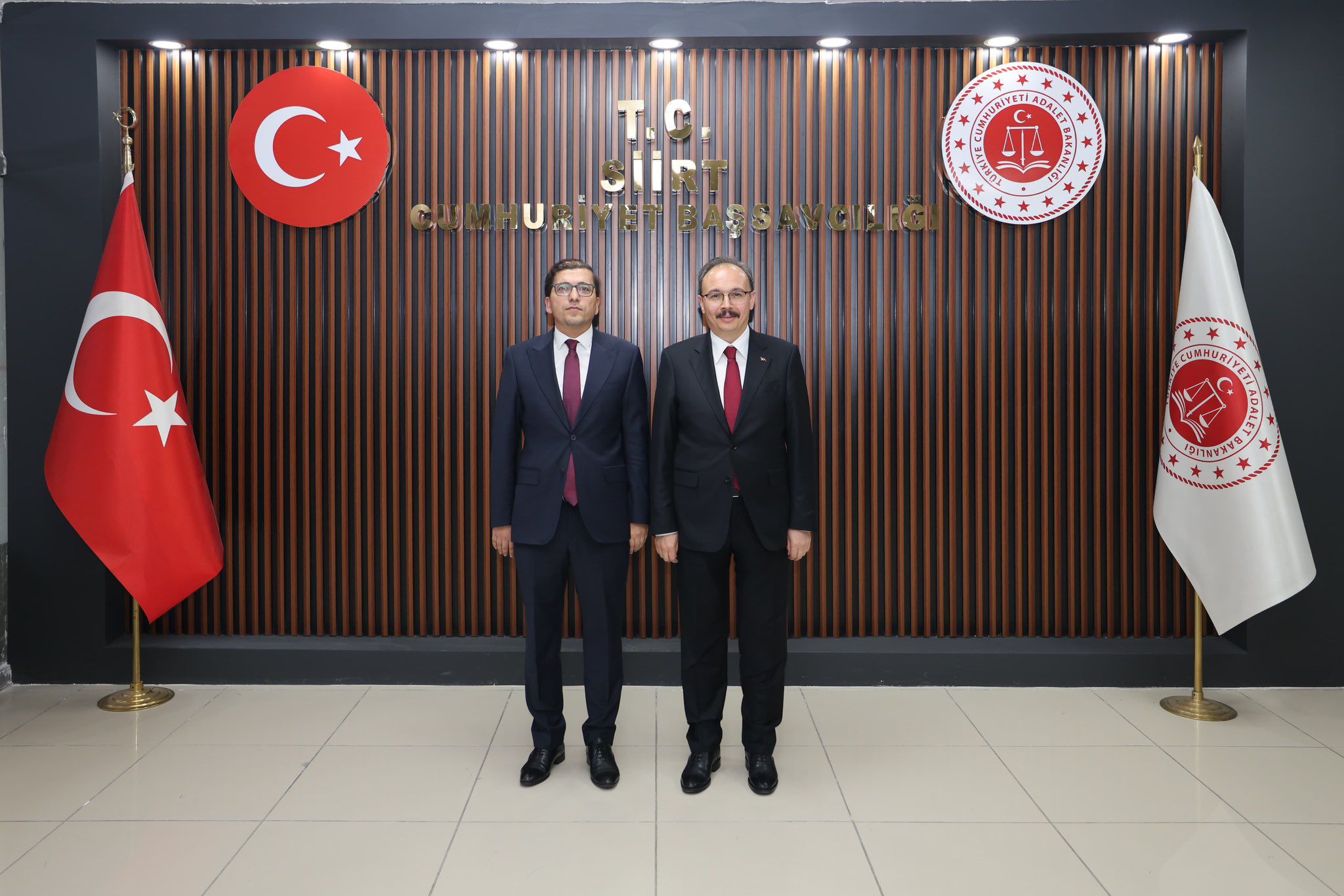 Siirt’te Kurumlar Arası Eşgüdüm Vurgusu: Vali Kızılkaya’dan Başsavcı Coşkun’a Ziyaret