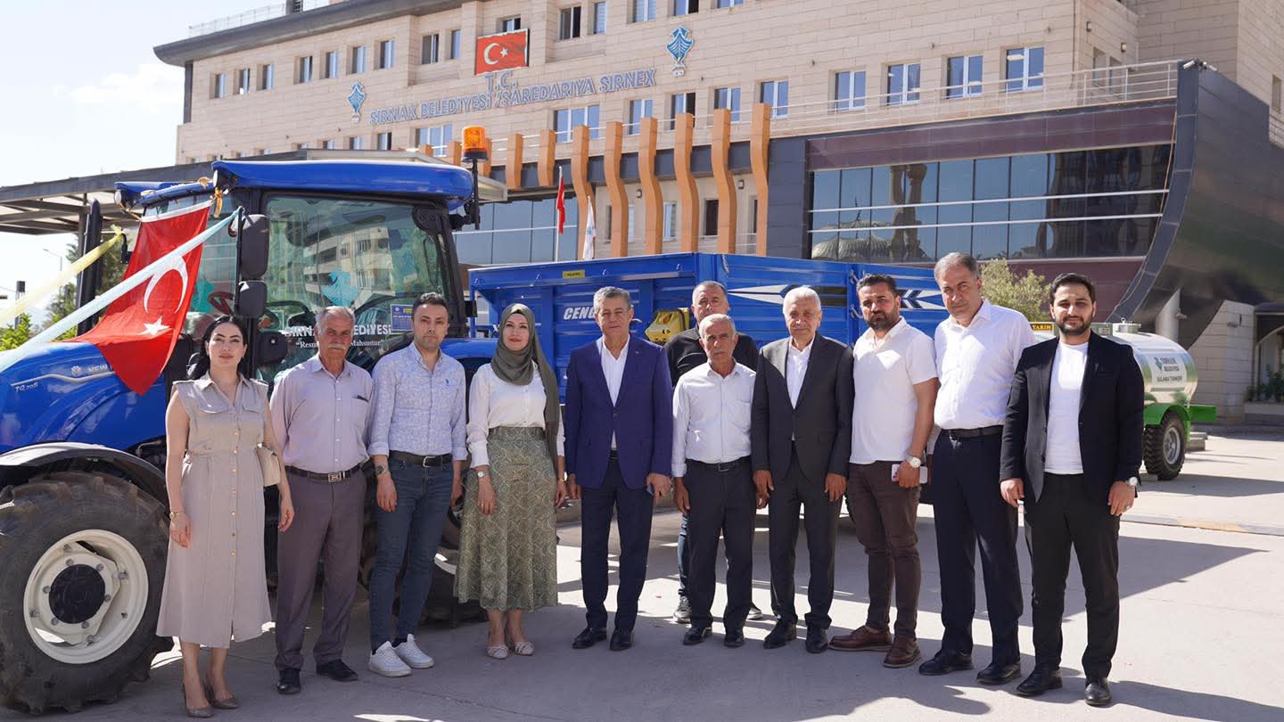 Şırnak Belediyesi Araç Filosunu Güçlendirmeye Devam Ediyor