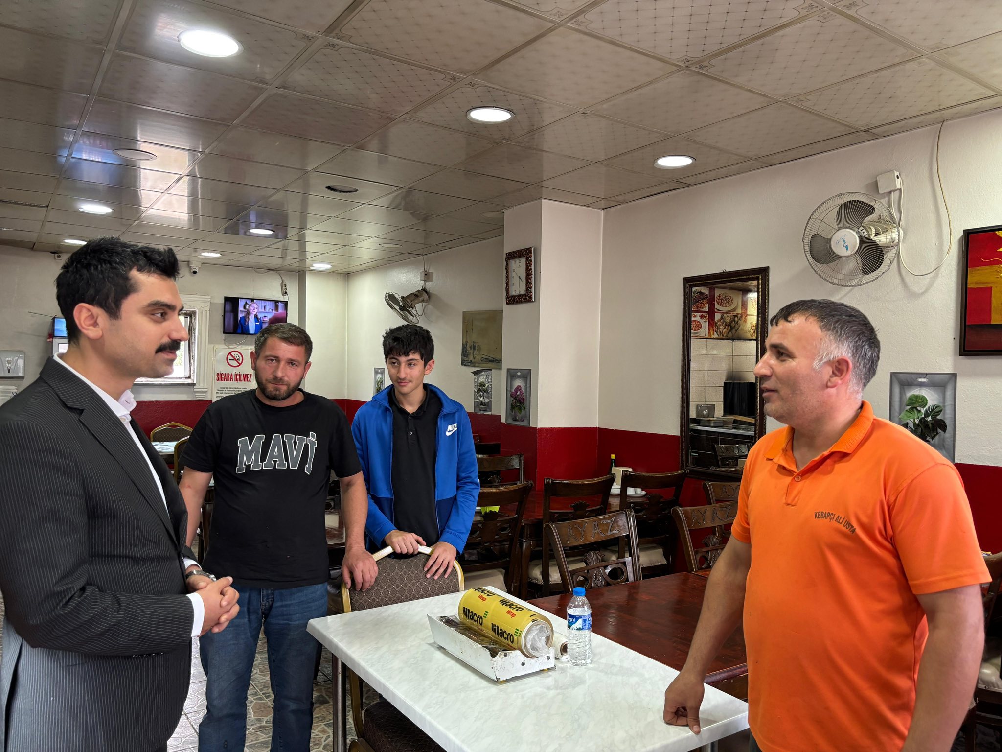 Susuz Kaymakamı Muhammed Emin Tutal, Esnaf ve Vatandaşlarla Buluştu