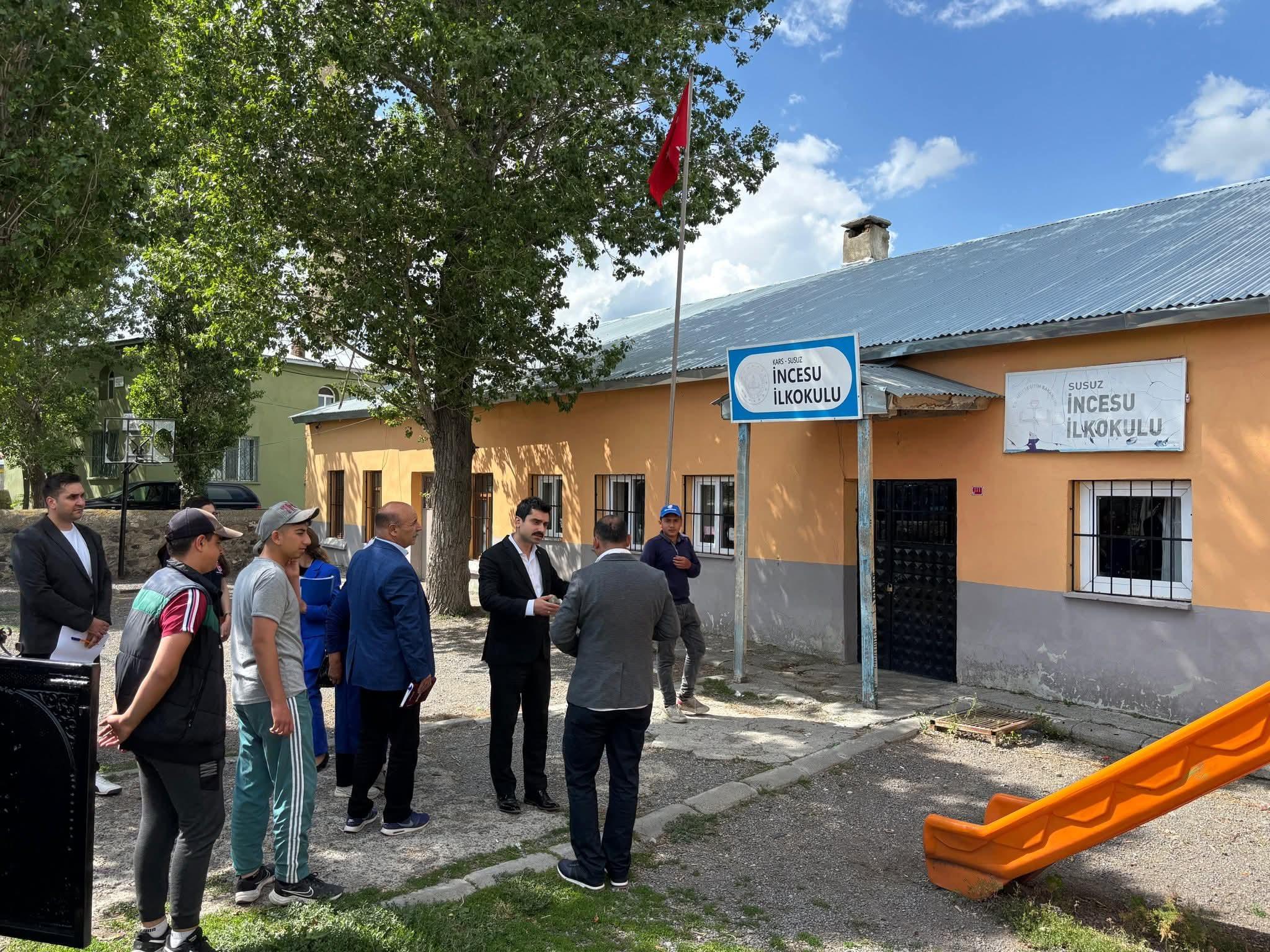 Susuz Kaymakamı Muhammed Emin Tutal’dan İncesu Köyüne Ziyaret