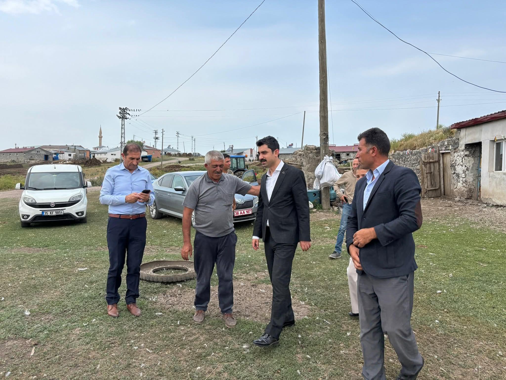 Susuz Kaymakamı Muhammed Emin Tutal’dan Köy Ziyaretleri