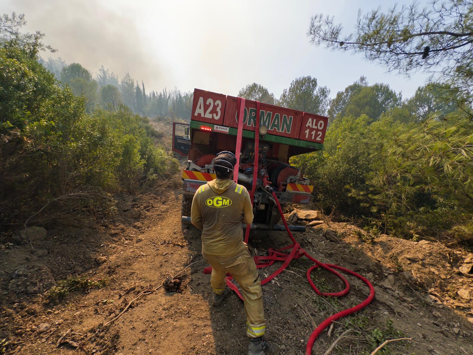 Tarım ve Orman Bakanlığı’ndan Yangın Açıklaması: “Erken Müdahale Sayesinde Büyümeden Söndürüldü”