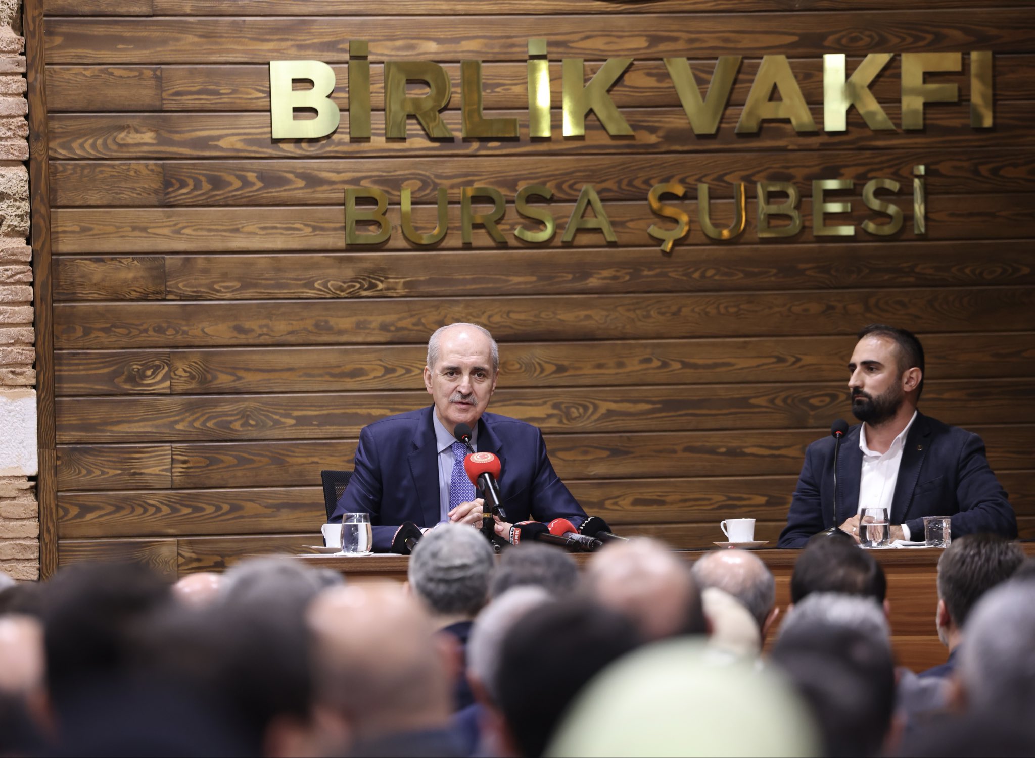 TBMM Başkanı Kurtulmuş Bursa’da Birlik Vakfı Cuma Meclisi Toplantısı’na Katıldı