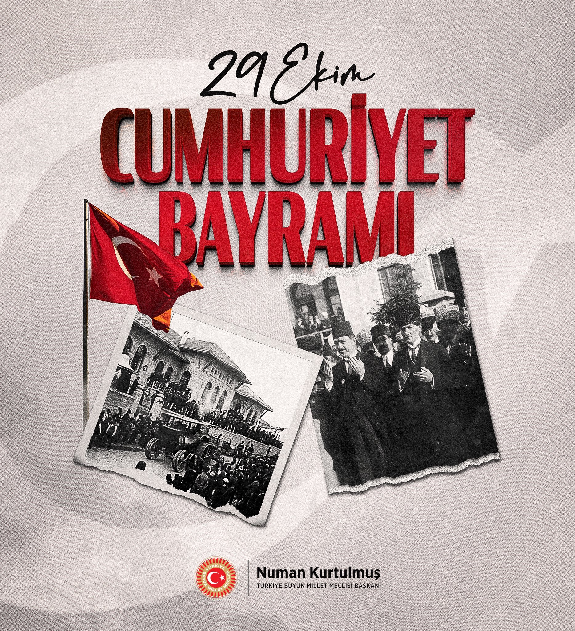 TBMM Başkanı Numan Kurtulmuş’tan 29 Ekim Cumhuriyet Bayramı Mesajı