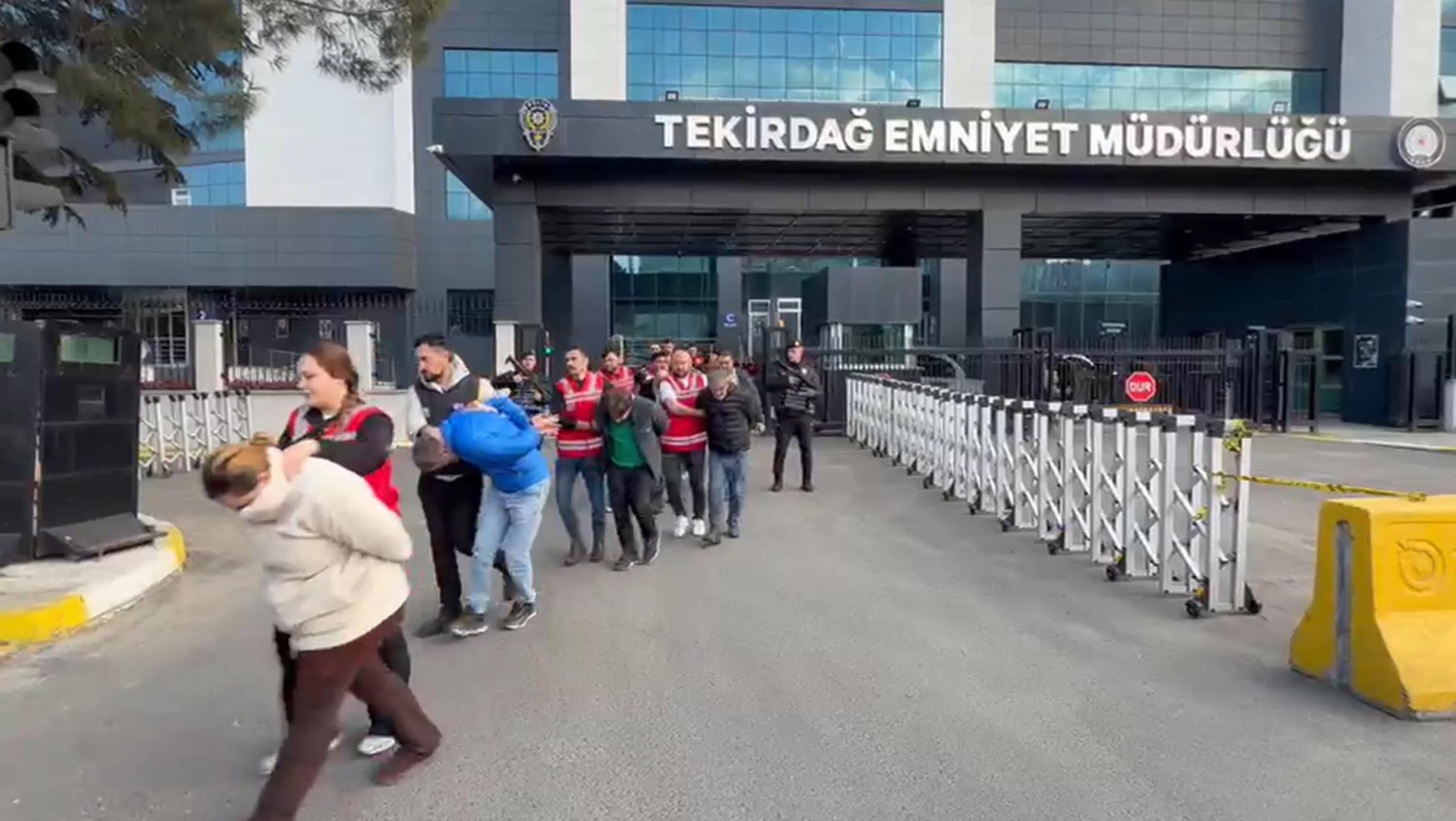 Tekirdağ’da Sosyal medya üzerinden fuhuş ağına darbe: 11 kişi tutuklandı