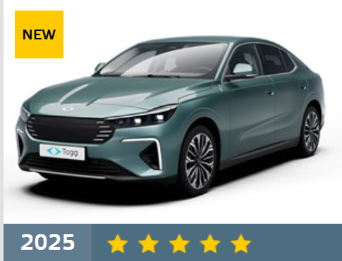 Togg’un T10X ve T10F Modelleri Euro NCAP’ten 5 Yıldız Aldı