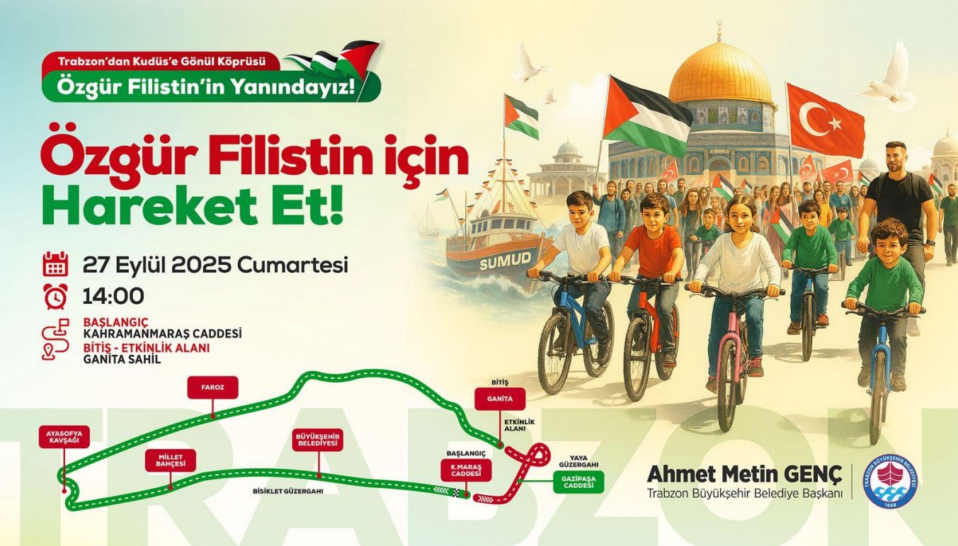 Trabzon Gazze İçi̇n Harekete Geçi̇yor