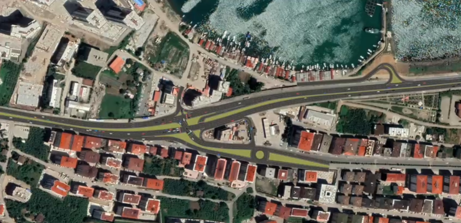 Trabzon Yomra Giriş Kavşağı’nda Yeni Nesil Kavşak Projesi Başladı