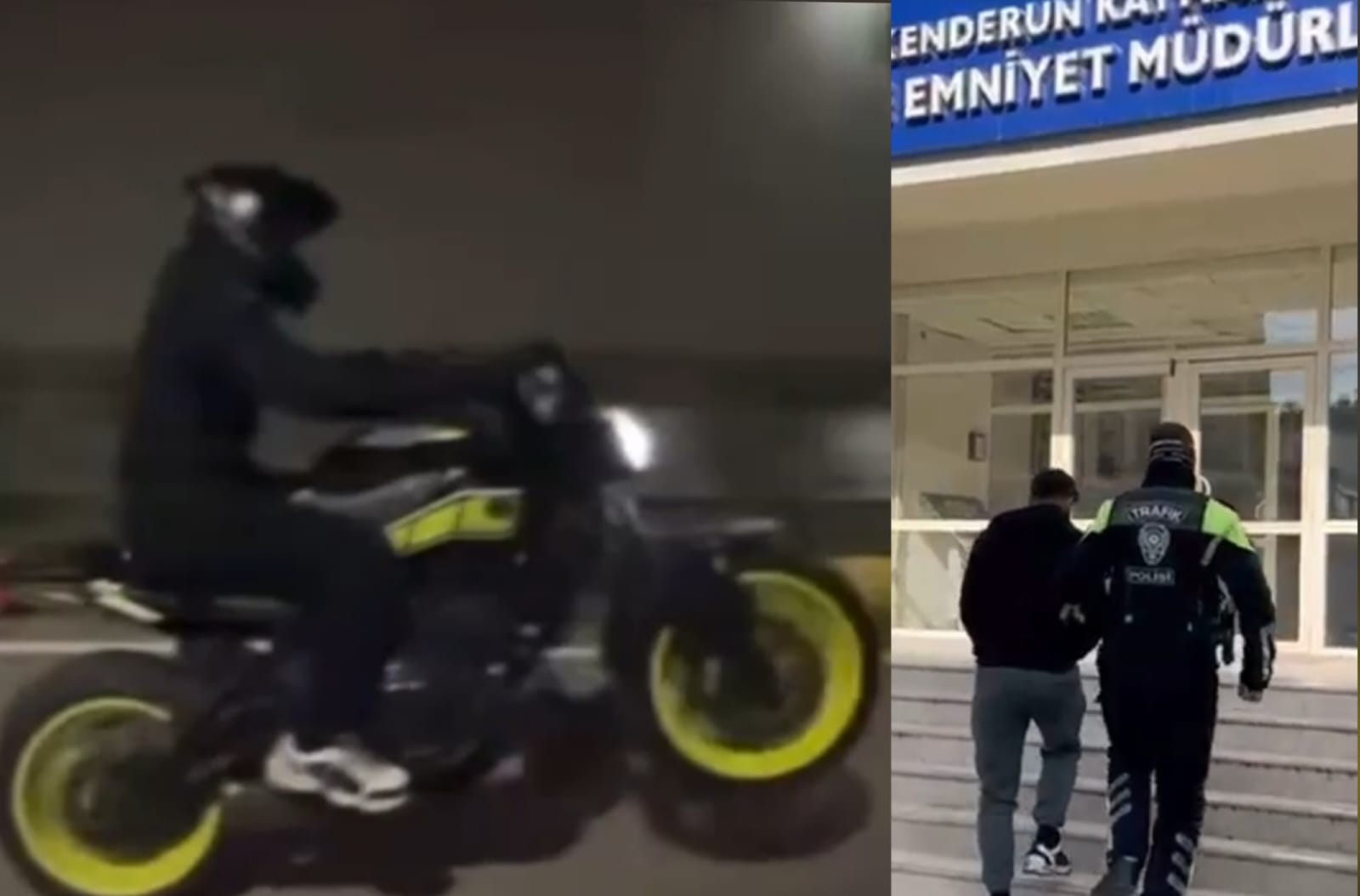 Trafik Magandası Polisten Kaçamadı