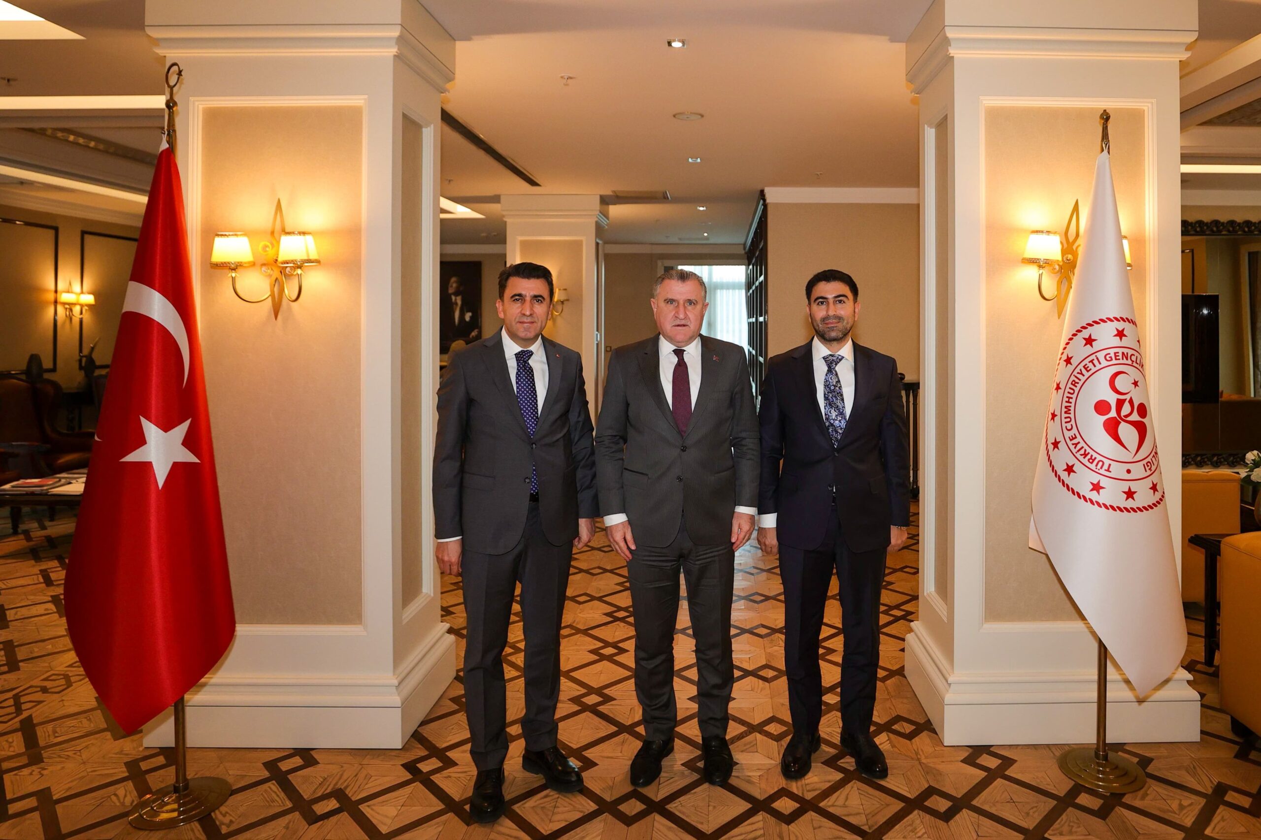 Tunceli Heyetinden Gençlik ve Spor Bakanı’na Ziyaret