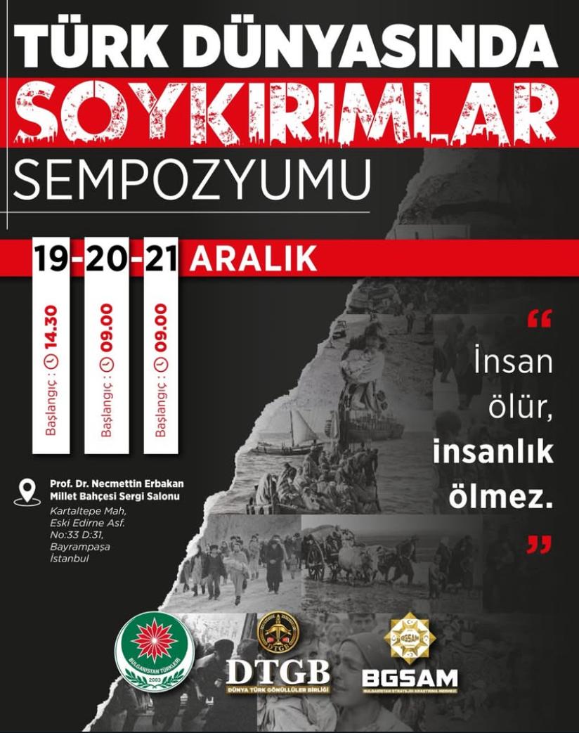 Türk Dünyasında Soykırımlar Sempozyumu İstanbul’da Başlıyor
