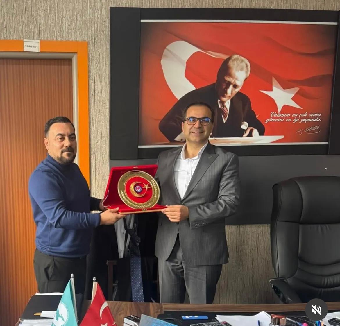 Türk Sağlık-Sen’den Başhekim Prof. Dr. Karaman’a Nezaket Ziyareti