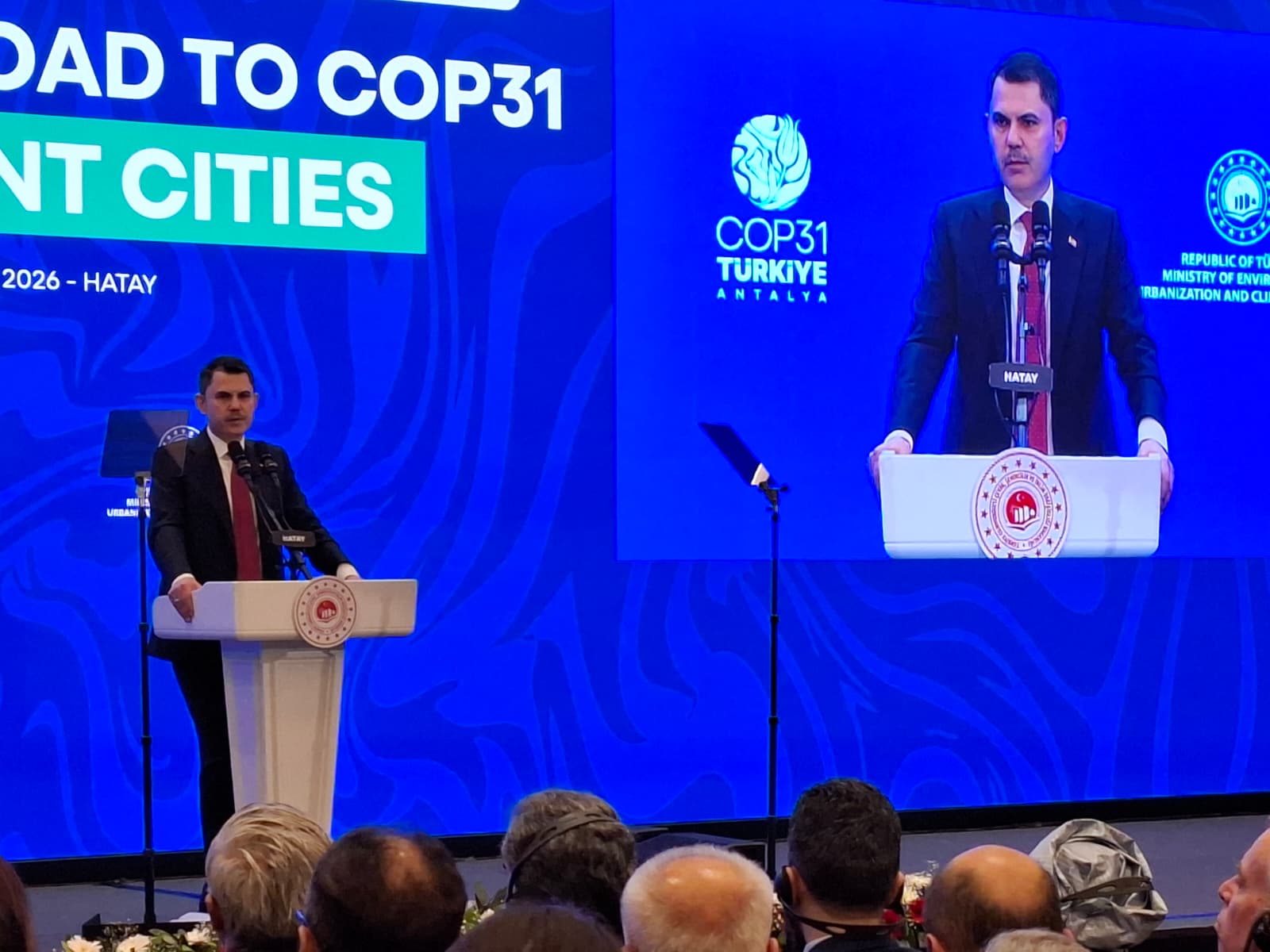 Türkiye’nin COP31 Adaylık Sürecinde Hatay Ev Sahipliği Yapıyor: Dirençli Şehirler Paneli Başladı