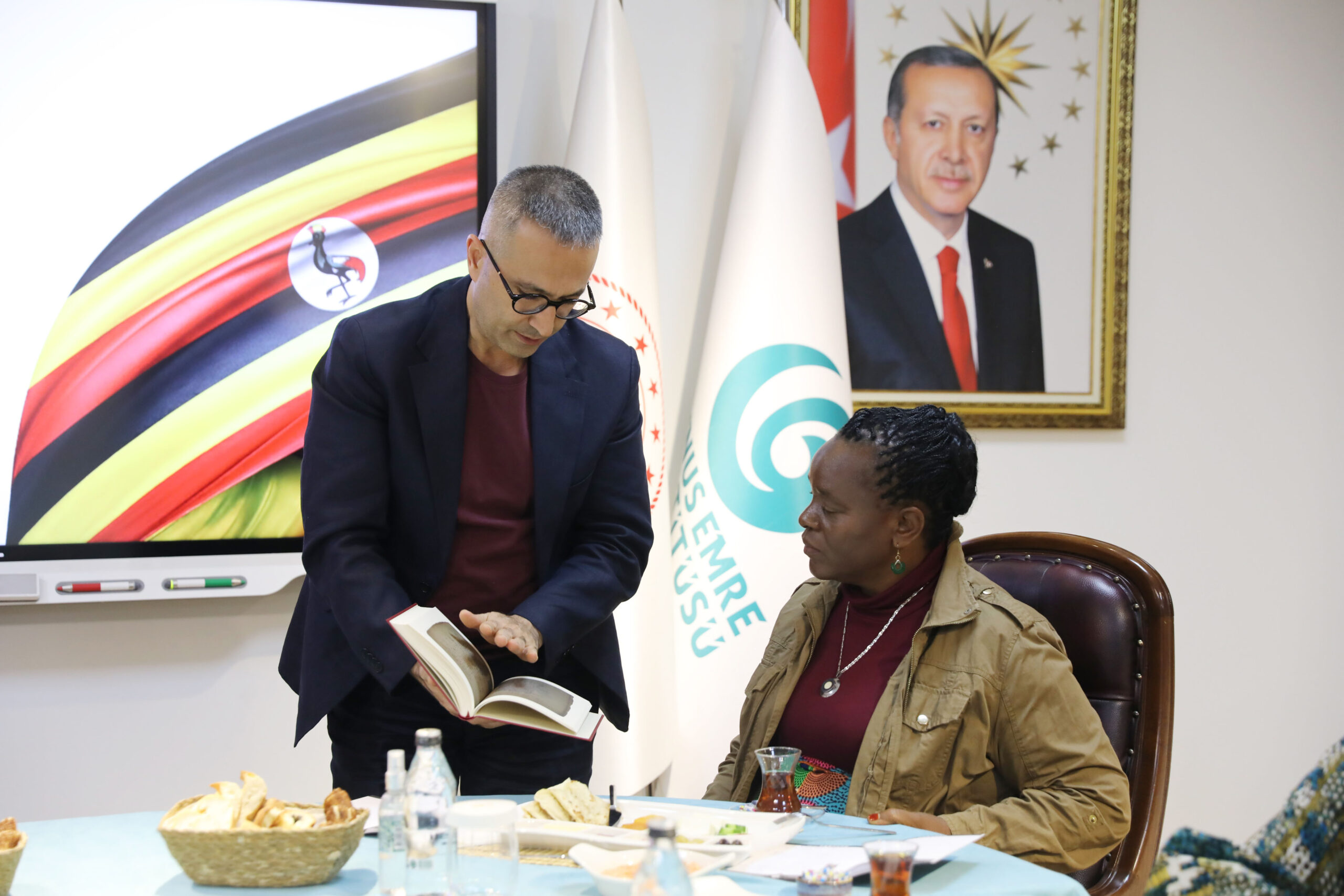 Uganda Kültür Bakanı’ndan Yunus Emre Enstitüsü’ne Ziyaret