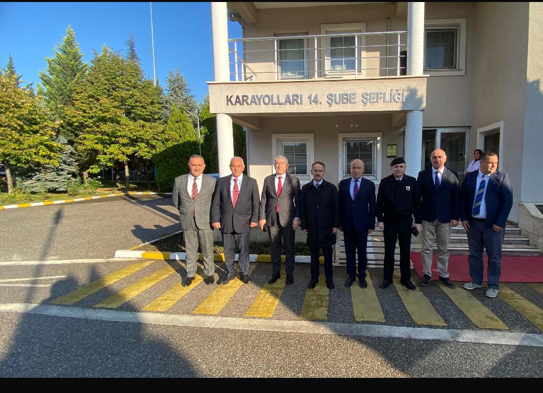 Vali Aktaş, Karayolları 14. Şube Şefliğini Ziyaret Etti