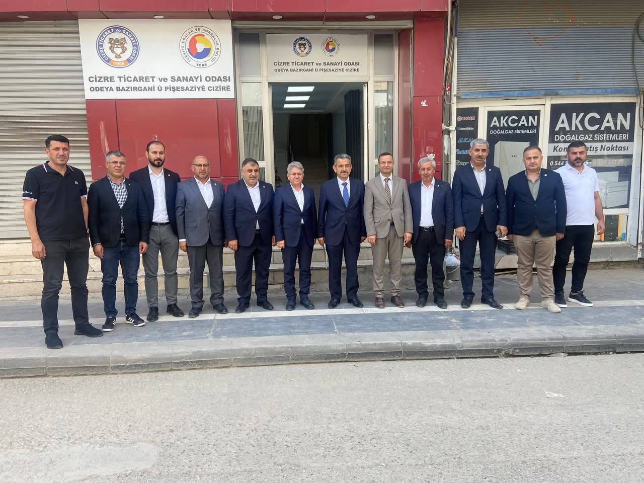 Vali Ekici ile Kaymakamdan Cizre TSO’ya Ziyaret