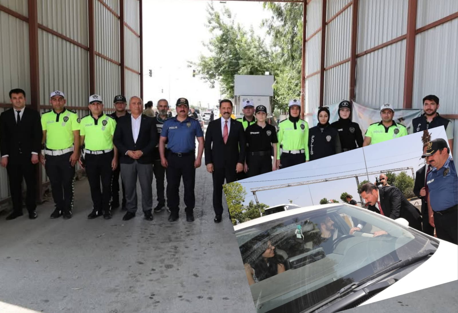 Vali Masatlı, Bölge Trafik Noktası’nda denetimde bulundu