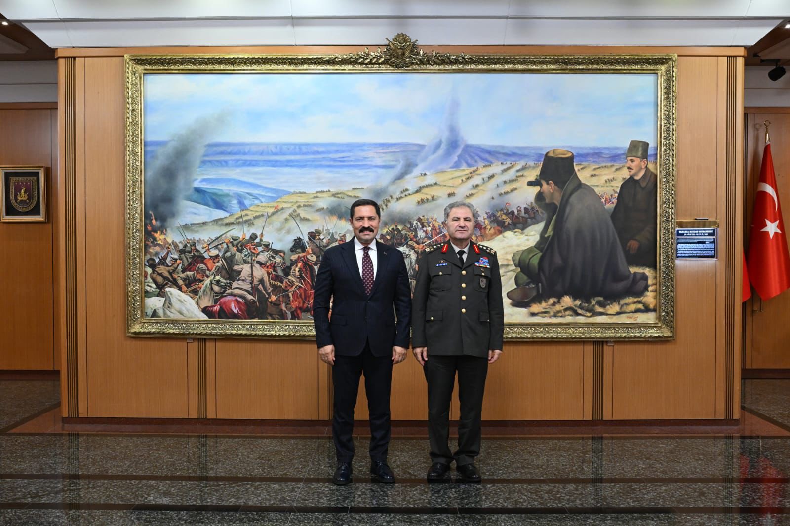 Vali Masatlı, Kara Kuvvetleri Komutanı’nı Ziyaret Etti